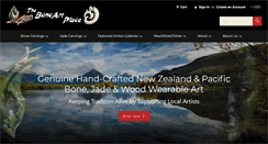 Desktop Screenshot of boneart.co.nz